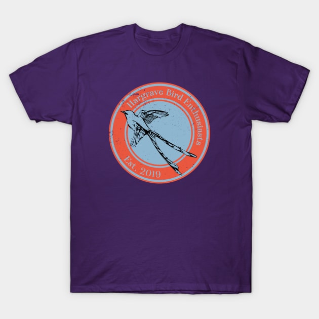 Hargrave Bird Enthusiasts T-Shirt by bintburydesigns